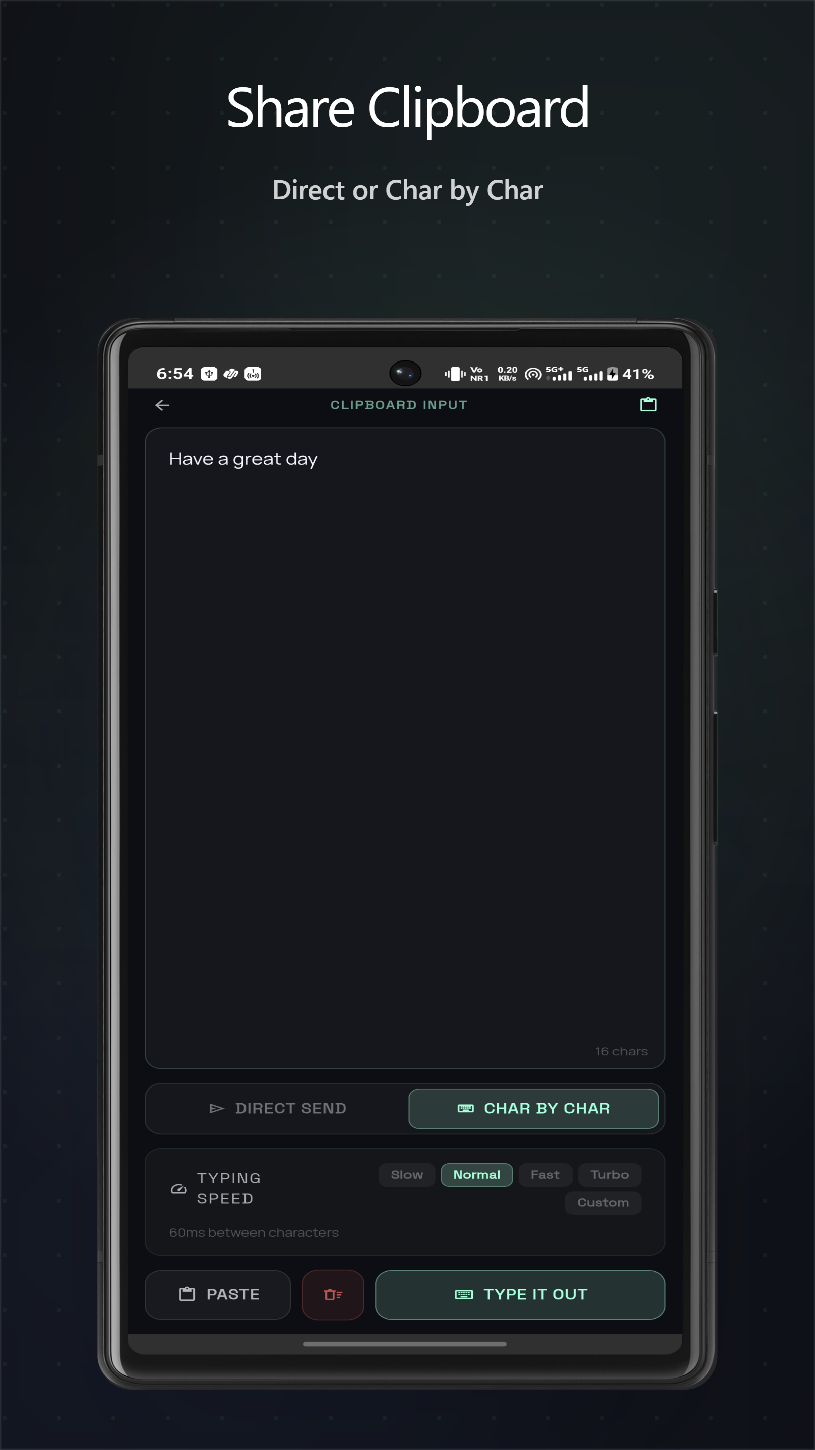 PocketController screenshot preview